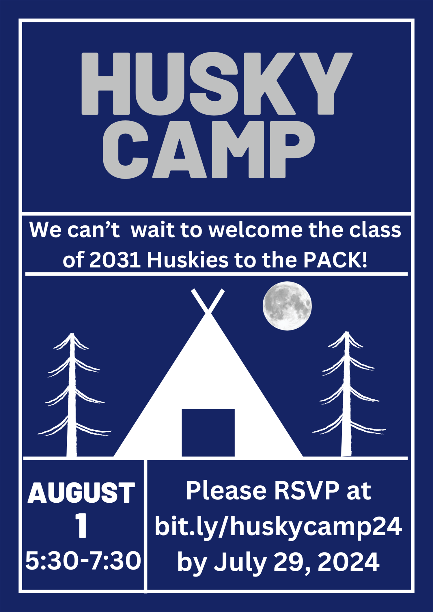 6th Grade Husky Camp